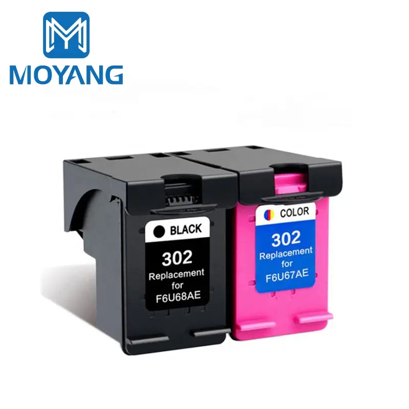 MoYang สำหรับ Hp302 302XL ตลับหมึกสำหรับ Hp 302 1110 1111 1112 2132 2133 3830 3831 3832 4510 4512 4516เครื่องพิมพ์