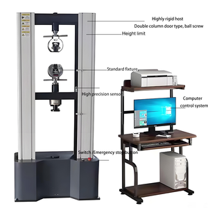 0~500mm/dak Hız Yüksek Hassasiyetli Çift Kollu Üniversal Çekme Test Cihazı/Çekme Dayanımı Test Cihazı 1 Yıl Garanti - Product Image 4