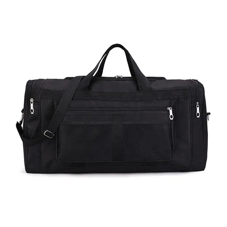 Wholesale Large Capacity Heavy Duty Men Canvas Weekend Travel Luggage Storage Duffle Bag for Outdoor Camping Hiking