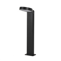 Lampe solaire étanche en aluminium pour pelouse, IP66, lampe LED extérieure pour jardin et cour, aménagement paysager et terrasse