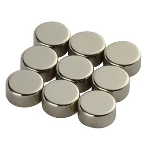 China new design popular Strong N52 NdFeB Rare- Earth Disc Magnet Neodymium Round Magnet Supplier