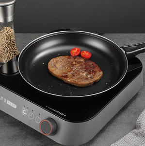 Utensilios de Cocina, <span class=keywords><strong>Olla</strong></span> Antiadherente para Carne y Huevos, Apta para Cocina de Gas e Inducción, Uso en Interiores y Exteriores - Product Image 2
