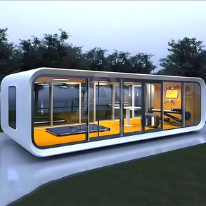 Rumah Apple 20ft 40ft Kabin Hotel Berkemah Rumah Modular Prefabrikasi Rumah Prefab Kecil Kabin Apple Kontainer Rumah Portabel - Product Image 6