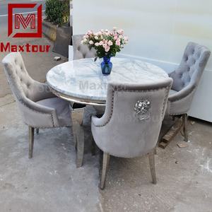 Muebles <span class=keywords><strong>De</strong></span> Comedor 2021 Diseñador Elegante Sillas Con Anilla <span class=keywords><strong>Leon</strong></span> <span class=keywords><strong>De</strong></span> Comedor - Product Image 2