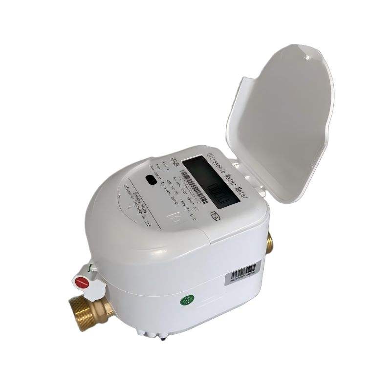 Brass Ultrasonic Water Meter with GPRS Lora Flow Double Channel R100 ...