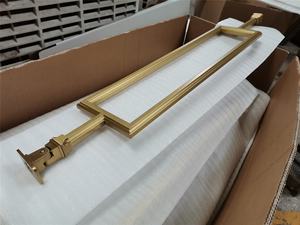 Balaustra ornamentale romana della scala d'ottone decorativa minimalista moderna di alta qualità - Product Image 5