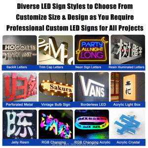 Letrero de Canal Luminoso Retroiluminado de Acero Inoxidable L08, Letras con <span class=keywords><strong>Fuente</strong></span> Personalizada, Decoración Interior, Iluminación LED, Servicio OEM Directo de Fábrica - Product Image 4