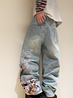 Jeans pour hommes sur mesure, jeans de créateur de haute qualité pour hommes, pantalons en denim brodés pour hommes, fabricant de jeans