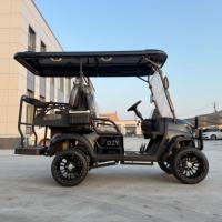 Nuevo carrito de golf eléctrico todoterreno de 4 plazas con certificación CE de alta calidad, carrito de caza, vehículo de nueva energía