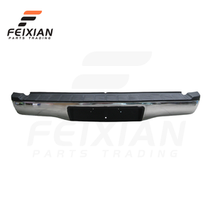 Parachoques Trasero de Plástico ABS Cromado para Toyota Hilux <span class=keywords><strong>Vigo</strong></span> 2002-2014 con Aberturas para Gancho de Remolque, Ajuste Universal y Fácil Instalación - Product Image 2