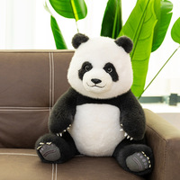 Peluche géante panda super douce et confortable, jouet en peluche mignon et amusant, poupée panda en peluche douce avec rembourrage en coton PP, jouets en peluche, poupées