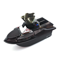 Nouveau Bateau à Appât pour Carpes en Plastique Sans Balais Haute Vitesse, Épandeur 200M+, Télécommandé, Écologique, Durable, Capacité de Charge 500g, Outil de Pêche