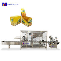 Máquina Inteligente Totalmente Automática de Alta Velocidad para Envasado y Cartonado de Alimentos, Línea de Control PLC, Máquina Plegadora y Cartonadora Todo en Uno