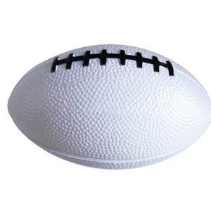 شعار مخصص مطبوع كرة إجهاد الرجبي حجم ترويجي 5 تدريب المثانة بو رغوة صغيرة - Product Image 5