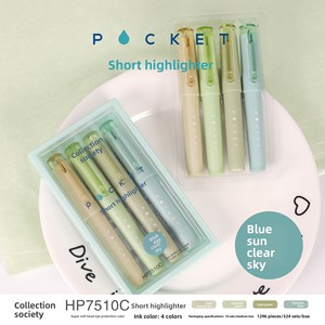 Surligneurs de poche Jiwu Society pour étudiants, marqueurs de couleur pour les devoirs, stylos pour journalisation, peinture, <span class=keywords><strong>manga</strong></span>, ensemble de marqueurs colorés à pointe souple pour agendas - Product Image 3