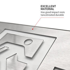 Luz LED de salida de emergencia, lámpara de alarma de incendio de CA 220V, 1W, luces de señales de salida de emergencia - Product Image 5