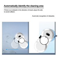 Robot nettoyeur de vitres automatique lave-vitre électrique Robot intelligent lave-vitre sans fil robot de lavage sous vide