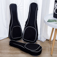Sac à dos pour ukulélé et guitare 21.23.26 pouces, petit sac à dos pour guitare, sac à bandoulière en coton épaissi.