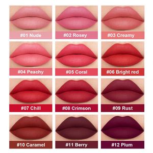 Kit de Brillo Labial Brillante para Uso Diario, 12 Colores Variados, Ligero y de Larga Duración, de Día a Noche - Product Image 3