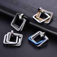Pendentif géométrique pour homme, pendentif pour couple, longue chaîne, vente en gros de bijoux