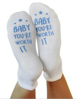 Vente en gros Boîte cadeau 5 paires de chaussettes drôle en coton pour bébé, animal de Noël mignon pour enfants