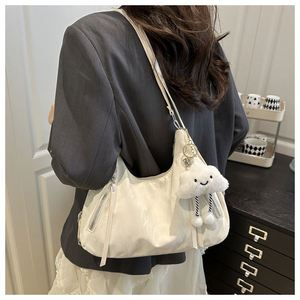 Bolso Tote Casual de Diseño Coreano, Bolso de Hombro Cruzado Versátil y Moderno con Forro de PU para Mujer, Gran Venta - Product Image 3