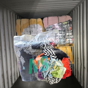 Trapos de Limpieza Ecológicos de Algodón Reciclado, Trapos de Algodón de Punto con Bajo Contenido de Pelusa, Trapos Industriales para Limpieza - Product Image 1