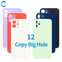STAROZON Boîtiers de téléphone portable de haute qualité à grand trou pour Iphone 8 Xs Max 11 12 13 14 15 Series Couverture arrière Remplacement de la vitre arrière