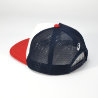 Casquettes de baseball en maille éponge imperméables à deux tons, logos personnalisés par transfert thermique, fruits, visière plate, événements sportifs, entreprise