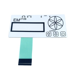 Bàn phím & bàn phím số nhà máy, lớp phủ đồ họa xúc giác, bàn phím màng điện tử nhựa, công tắc 3 nút, đèn LED, điều khiển từ xa - Product Image 2