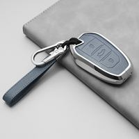 Pour Citroen véhicule métal clé de voiture coque housse pour Citroen C5 X C5 Aircross C6 C4 aircross