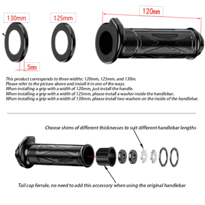 Poignées Chauffantes <span class=keywords><strong>Moto</strong></span> Kewig IP67 Étanche DC12-16V 22mm avec 5 Niveaux de Chauffage Rapide et Fonction Mémoire - Product Image 5