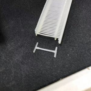 White Plastic Reusable Garment Tag Pins 3.5-45MM T-end Shape with Hanging Tags for Clothing Labels - Product Image 5