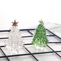 Ornement de Noël en cristal, cadeau de Noël en vitrail pour femmes, décoration de maison unique et créative
