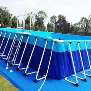 Usine Personnalisé Support <span class=keywords><strong>Piscine</strong></span> Cadre En Métal Amovible <span class=keywords><strong>Toile</strong></span> <span class=keywords><strong>Piscine</strong></span> Enfants <span class=keywords><strong>Piscine</strong></span> Pet Salle De Bains 500-10000 - Product Image 3