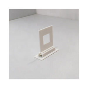 Conectores de Cartón para Exhibición, Clips Blancos de ABS para Estantes Corrugados - Product Image 1