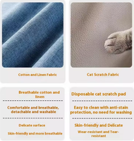 Venta caliente nuevo estilo sofá conjunto Simple y moderno sofá cama individual plegable