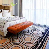 Teppich Wohnzimmer 200X300 hand gefertigte Schlafzimmer Teppiche aus orientalischer Wolle und Seide Roter Raum Wand an Wand Große Teppiche für Wohnzimmer 12x12