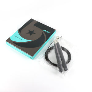 <span class=keywords><strong>Corde</strong></span> <span class=keywords><strong>à</strong></span> <span class=keywords><strong>sauter</strong></span> haute performance avec câble en acier de 2,5 mm, poignée en aluminium, réglable jusqu'<span class=keywords><strong>à</strong></span> 3 m, équipement de fitness et d'entraînement sportif unisexe de haute qualité - Product Image 5