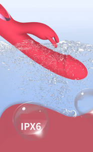 เครื่องสั่นกระต่ายแบบแกว่งพร้อมระบบสั่นสองชั้นทั้งด้านในและด้านนอก นวดกระตุ้น ผลิตภัณฑ์เซ็กส์สำหรับผู้ใหญ่ ดีไซน์น่ารักสำหรับผู้หญิง - Product Image 3