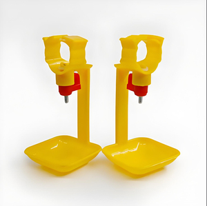 New Nước Gà Uống Hệ Thống Với Thép Không Gỉ Nhỏ Giọt Ly Gia Cầm Núm Vú Uống Tình Trạng Mới - Product Image 3