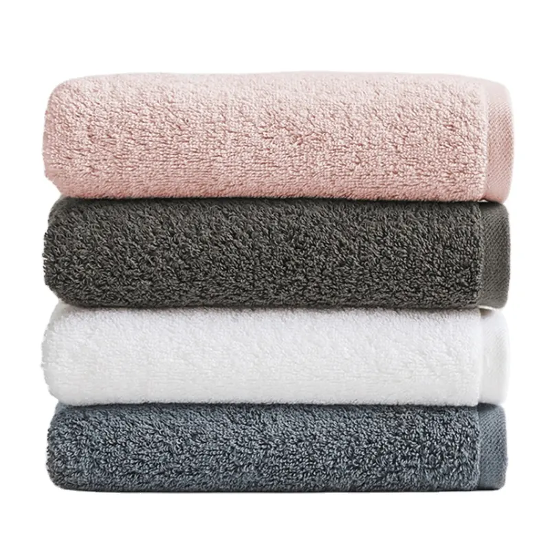 Soft and skin-friendly healthy 32*32cm small face towel size 100% cotton SOLID COLOR plain eco friendly towel