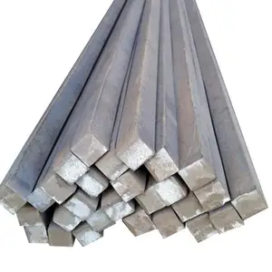 Karbon hafif çelik kütük dikdörtgen kare çubuk çubuk inşaat için katı karbon çelik kütük