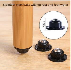 Roladores de rodas universais, 4 unidades, autoadesivo, <span class=keywords><strong>mini</strong></span> rodas, 360 graus, rotação para móveis, casa, armário, caixa de armazenamento, rolo