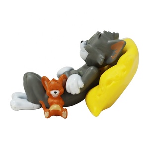 High Quality PVC Plastic Material <strong>Cat</strong> and Mouse Cartoon Figure Famous Home Decoration and Gift for Kids Economically Priced - Product Image 3