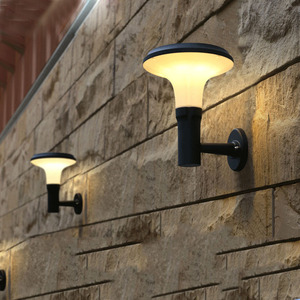 Lámpara Solar de Pared para Exteriores, Impermeable IP65, LED Blanco Cálido de 3500K, para Jardín, Patio, Camino, Parque, Terraza, Balcón - Product Image 3