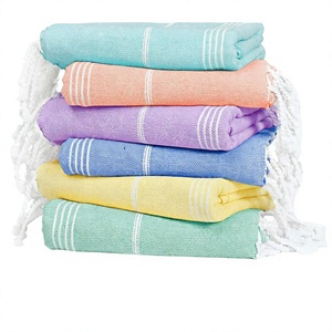 MSF Wholesale <b>Beach</b> Hammam <b>Towel</b> Turkish Cotton Lightweight Quick Dry Striped Fouta <b>Towel</b> for <b>Beach</b> Pool Spa <b>Travel</b> and Resort - Product Image 3