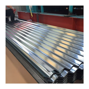 아연 도금 4 피트 X 16ft 35 시트 철 강철 루핑 패널 0.3mm 24 게이지 골판지 절단 시트 ASTM/AiSi 표준 ISO 9001 CE - Product Image 2