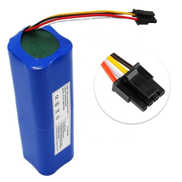 Li-ion Rechargeable Vacuum Cleaner 14.8v 14.4v Lithium Ion Battery Pack 4s2p 5200mah 6000mah 2600mah for xiaomi Vacuum Cleaner