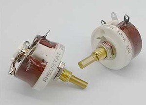 BC1美式大功率盘可变盘可调电阻滑动变阻器25w电阻 - Product Image 3